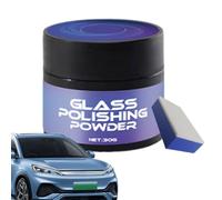 wiroouia Polissage Vitre Automobile - Nettoyant de Polissage pour Fenêtre de Véhicule | Poudre Nettoyante Vitres Voiture pour Film Gras
