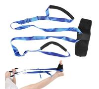 wiroouia Sangle De Releveur De Jambe - Aide Ajustable à La Mobilité Pour Releveur De Pied,Outil d'Aide Portable pour Rééducation Exercice Seniors à Domicile Lit Hôpital Récupération