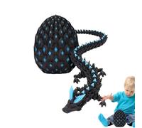 wiroouia Œuf De Dragon | Animal Mystérieux Jouet De Bureau Collection | Figurine Lumineuse Dragon Réaliste Œuf de Collection pour Décoration de Bureau Anniversaire Pâques
