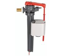 Wirquin 10723581 Chasse d'eau wc robinet flotteur à alimentation latérale Jollyfill, gris