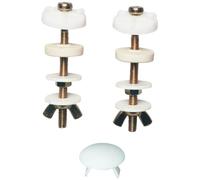 Wirquin 10724092 Vis pour réservoir cuvette M21 en inox longueur 8 cm et largeur 1 cm, blanc