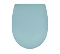 Wirquin 20724243 Abattant WC Marbella vert céladon thermoplastique avec frein de chute, déclipsable, forme universelle