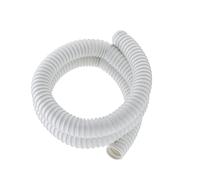 Wirquin 30718977 Gaine spiralée PVC diamètre 32 et longueur 1m50 pour évacuation, blanc