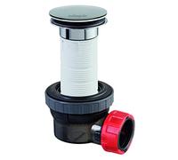 Wirquin 30721244 - Siphon et bonde 100 mm à clapet Quick-Clac Nano 6.7