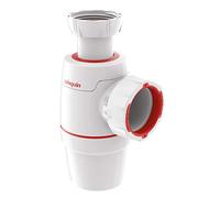 Wirquin 30722150 Siphon d'évier Néo ⌀40 mm zéro fuite, blanc