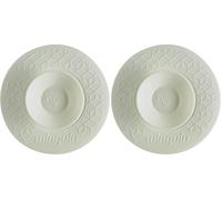 Wirquin 30722337 Bouchon et Filtre Universel Uppy adapté aux évacuations évier, lavabo, Baignoire, Blanc (Lot de 2)