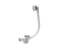 Wirquin 30723098 Vidage Baignoire Métal Siphon Compact