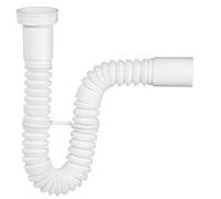 Wirquin 30723127 Raccord extensible pour lavabo Ø32, blanc