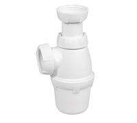 Wirquin Siphon réglable lavabo Ø32 mm Hauteur 135–180 mm 11/4 Blanc
