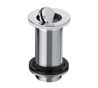 Wirquin 30723391 Bonde de lavabo design en laiton sans corps de bonde, chromé