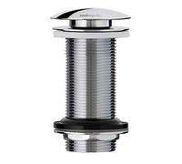 Wirquin 30723416 Bonde de lavabo design sans trop plein Quick-Clac, chromé