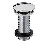 Wirquin 30723425 Bonde de lavabo design à écoulement libre sans corps de bonde, chromé