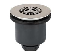 Wirquin 30723747 Bonde Douche Tourbillon Ø90 mm Grille Inox Brossé