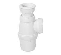 Wirquin 30724011 Siphon de lavabo réglable en hauteur Ø40, blanc
