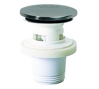 Wirquin 30724029 Bonde de lavabo Quick-Clac à clapet, chromé, Gris