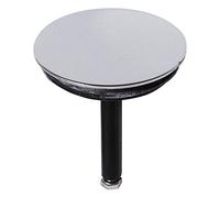 Wirquin, chromé 39262001 Clapet rentrant pour vidage de baignoire à câble ⌀50mm et tige 45 à 67mm
