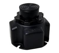 Wirquin Pieds réglables receveur douche 30724315 – Lot de 4 noirs, compatibles meubles de cuisine