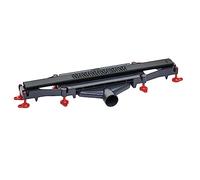 Wirquin 30724324 Caniveau de Douche So'Line Noir 50 cm