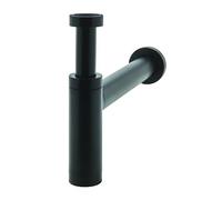 Wirquin 30724757 Siphon de lavabo design Teos, noir