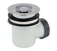 Wirquin 34060007 Bonde de douche Tourbillon pour receveurs ø60, chromé