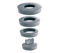 Wirquin Kit bouchon universel 39224001 pour vidage Ø 36 à Ø 58 Gris
