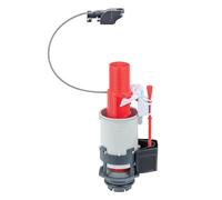 Wirquin 50719184 Mécanisme de chasse d'eau à câble rouge et blanc pour wc suspendu