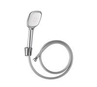 Wirquin 60720864 Combine Trio tila 2 Jets Flexible PVC Silver 1 m 75, Chromé