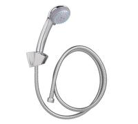 Wirquin 60721275 Combiné douchette et flexible Deseo pour barre de douche 2 jets, chromé