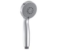 Wirquin 60724865 Pommeau de Douche Balia Chromé 3 Jets | Anti-calcaire, compatible tous flexibles, ACS