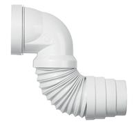 Wirquin 70718813 Pipe WC Extensible L.230 - 330 mm à Coller sans Piquage