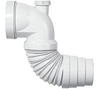 Wirquin 70718814 Pipe WC Extensible L.230 - 330 mm à Coller avec Piquage