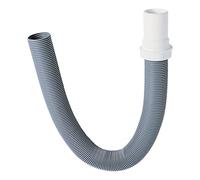Wirquin 79301001 Raccord d'évacuation souple D40 entrée 1''1/2, gris