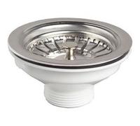 Bonde a panier - Evier a 1 bac 90 mm - Sans trop-plein