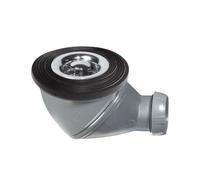 WIRQUIN Bonde de douche James - Ø 50 mm - Grille en ABS chromé