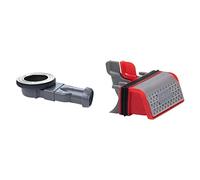 Wirquin lot de 2 : 1 bonde de douche extra-plate Slim ø90 mm sans dôme + 1 membrane Slim+ avec filtre à cheveux compatible Slim