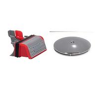 Wirquin lot de 2 : 1 dôme ABS chromé pour bonde de douche extra-plate + 1 membrane Slim+ avec filtre à cheveux