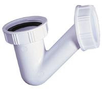 Wirquin SP3188 Siphon de lavabo-bidet gain de place en V