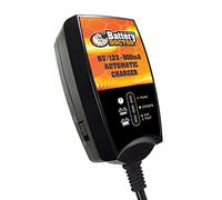 WirthCo 20026 Batterie Doctor Black certifiée CEC 6/12 V 900 mA - Chargeur de Batterie Intelligent à Montage Mural