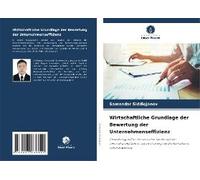 Wirtschaftliche Grundlage Der Bewertung Der Unternehmenseffizienz