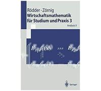 Wirtschaftsmathematik Für Studium Und Praxis 3