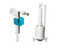 Wisa 2100 2102 Set de soupape de remplissage et robinet de vidange pour réservoir de chasse d'eau
