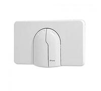 Wisa 2100 Plaque de commande avec dualflush Blanc