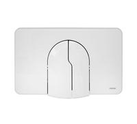 Wisa 2100 Plaque de commande avec dualflush Blanc 8050420730