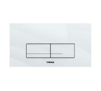 Wisa Xt Plaque de commande Front-Planche en Verre Blanc 8050421201