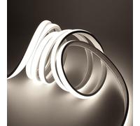Wisada 220V Flexible Ruban LED Néon,COB LED Bande Lumineuse,IP67 Waterproof Néon LED Bande,Bandeau Lumineux Flexible 288 LED/M IP65 Néons Bande pour Intérieur Extérieur Décoration DIY