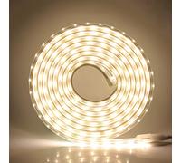 Wisada Ruban LED 15m, Bande LED, 320 Leds/m Lumineux Bandeau, 220V AC 2835 IP68 étanche 900LM, LED Strip Light Lumineux Bandeau