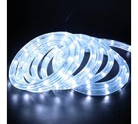 Wisada Ruban LED 220V Blanc Chaud 10M - Bandeau Lumineux Extérieur Avec Prise EU Sans Transformateur (4m, Blanc)