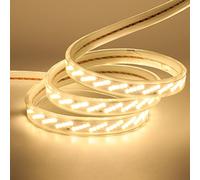 Wisada Ruban LED 5m, 320 Leds/m Lumineux Bandeau LED, 220V AC 2835 IP68 étanche 900LM, LED Strip Light Lumineux Bandeau