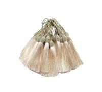 Wisafory 30 pièces Glands en Soie Soyeuse Pendentifs Glands Faits Main Doux Accessoires de Décoration pour Marque-pages, Fabrication de Bijoux, Souvenirs, Boucles d'oreilles, Loisirs Créatifs DIY, 13