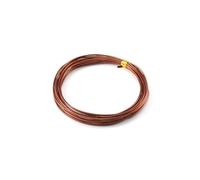 Wisafory Fil de bricolage multicolore en aluminium - Fil métallique - Fil métallique - Fil décoratif pour travaux manuels, sculptures, artisanat, fabrication de bijoux, café - 1,2 mm x 10 m